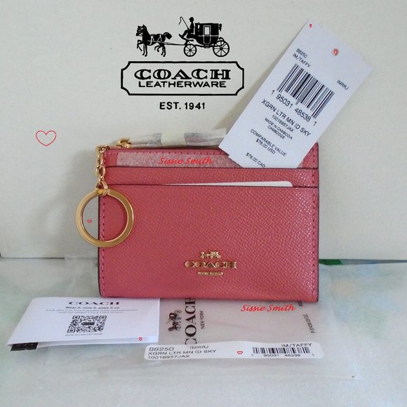 Mini Dempsey Camera Bag with Garden Plaid Print & Coach Patch - Picture 7 of 15